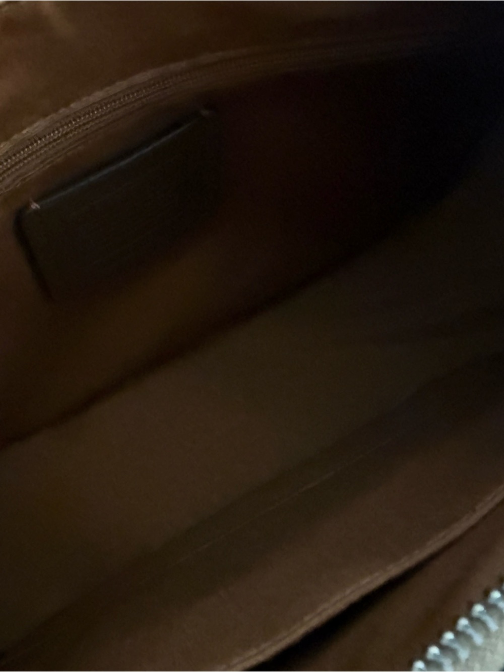 Coach Teri Hobo Pebbled Leather Shoulder Bag in Taupe - Picture 3 of 6